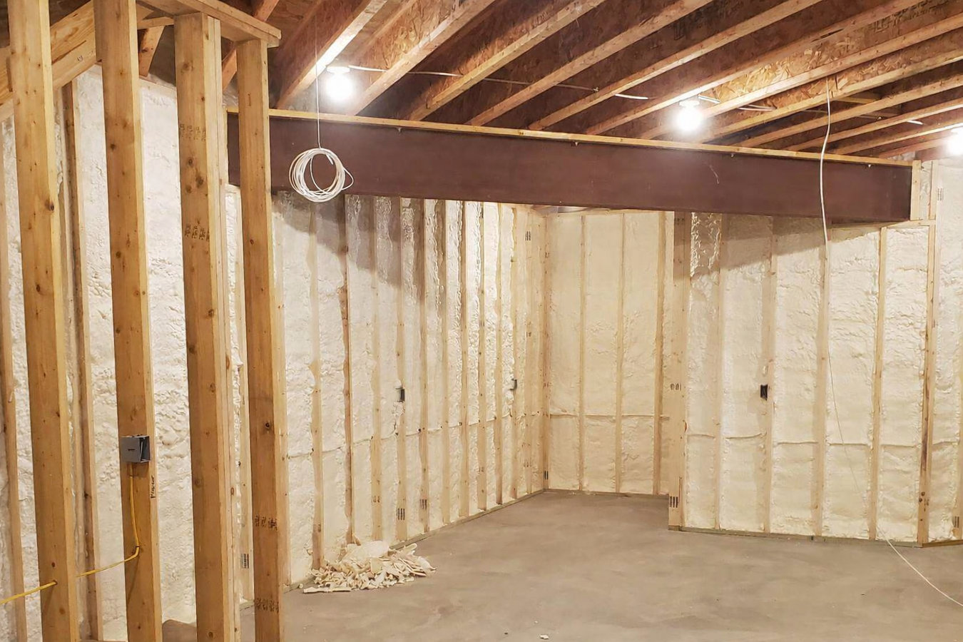 Basement insulation
